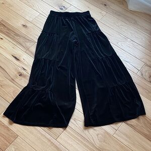 Easel Black Wide Leg Pants